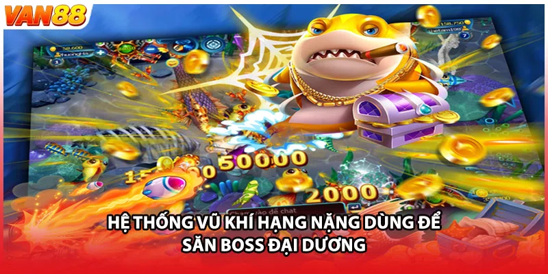 Hệ thống vũ khí hạng nặng dùng để săn Boss đại dương